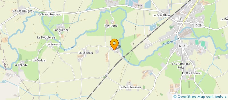 localisation de l'entreprise GPT EMPLOYEURS LES COUDRIERS  ISSE