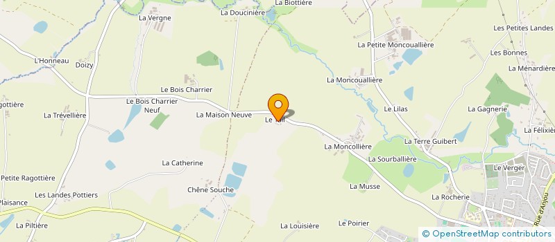 localisation de l'entreprise GPT EMPLOYEURS LES MACAIROIS à SEVREMOINE