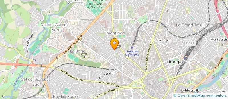localisation de l'entreprise GPT EMPLOYEURS OVINS BRIANCE ET MARCHE à LIMOGES