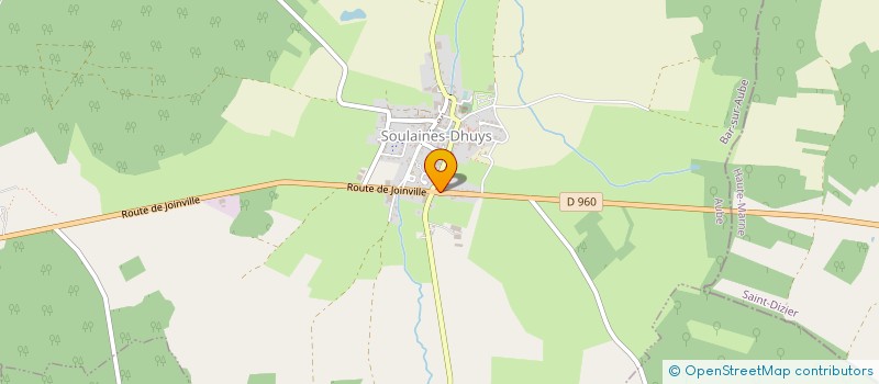 localisation de l'entreprise GPT EMPLOYEURS REGION SOULAINES D'HUYS  SOULAINES-DHUYS