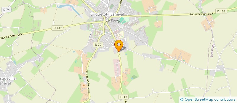 localisation de l'entreprise GPT EMPLOYEURS REMPLT LA POINTE DE CAUX  CRIQUETOT-L'ESNEVAL