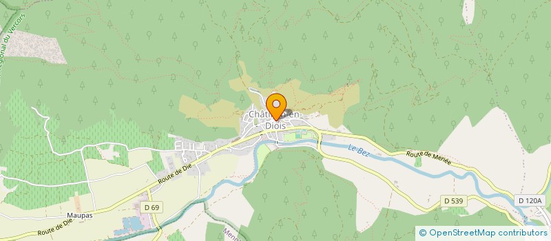localisation de l'entreprise GPT ENTRAIDE PERSONNEL MUNICIPAL à CHATILLON-EN-DIOIS