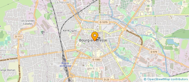 localisation de l'entreprise GPT ENTRAIDE PERSONNEL TERRITORIAL DE LA VILLE DE BOURG EN BRESSE ET AGGLOMERATION à BOURG-EN-BRESSE