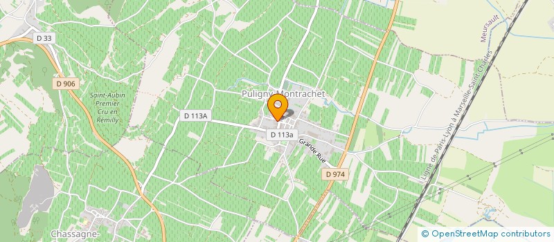 localisation de l'entreprise GPT ETUDES SUIVI TERRAINS à PULIGNY-MONTRACHET