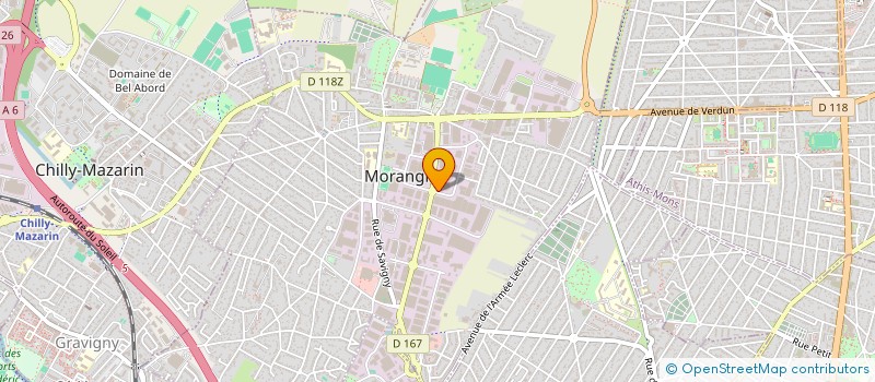 localisation de l'entreprise GPT EXPEDIT ABONNEM PRESSE CONSEIL EXECU à MORANGIS