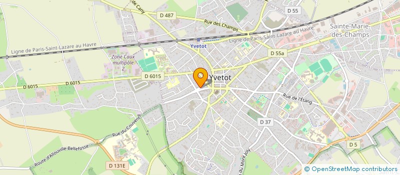 localisation de l'entreprise GPT FONCCIER AGRICOLE DE LA FONTAINE  ALLOUVILLE-BELLEFOSSE