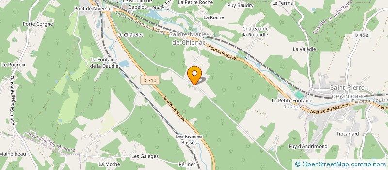 localisation de l'entreprise GPT FONCIER RURAL DU TABOURY à BOULAZAC ISLE MANOIRE