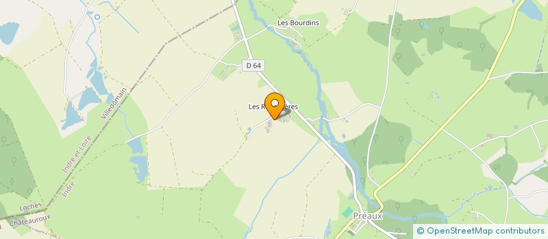 localisation de l'entreprise GPT FONCIER RURAL LA FOSSE NOIRE à PREAUX