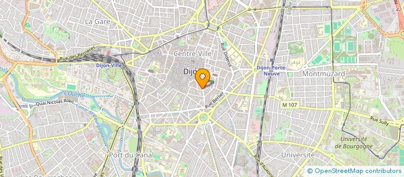 localisation de l'entreprise GPT FORES CIVIL IMM BOIS BLONDEL PASQUES  DIJON