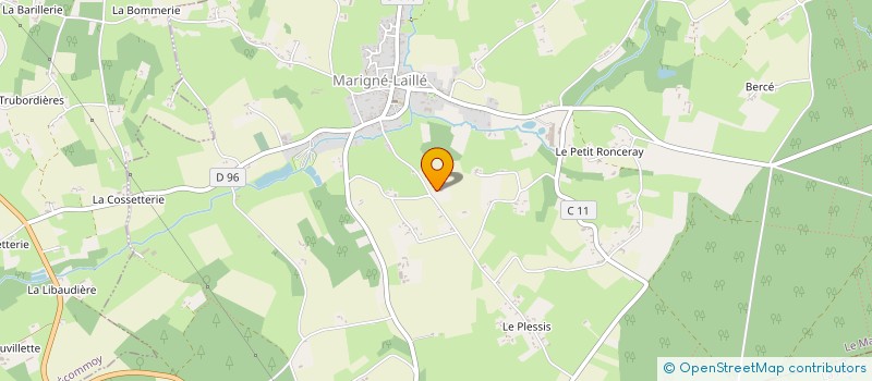 localisation de l'entreprise GPT FOREST BOIS SOLEIL & GRANDE MAISON  SAINT BIEZ EN BELIN