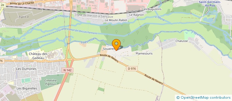 localisation de l'entreprise GPT FOREST CTRE FRANCE-LE BOIS DU FOUR  BOURGES