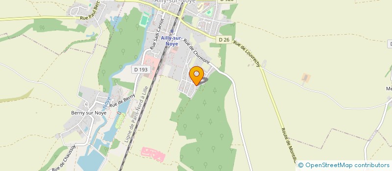 localisation de l'entreprise GPT FORESTIER BOIS D AILLY S NOYE  AILLY-SUR-NOYE