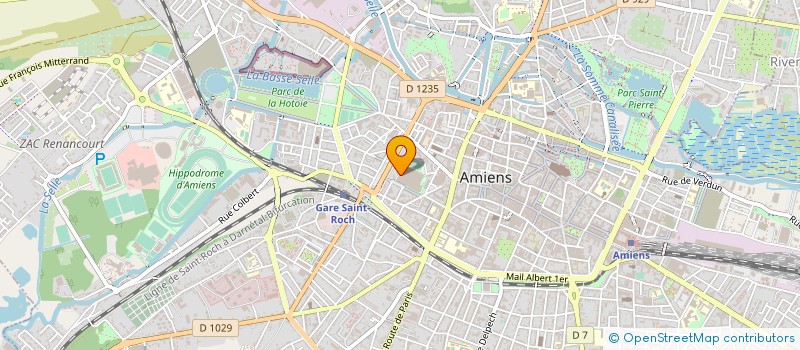 localisation de l'entreprise GPT FORESTIER BOIS DE CROISSY SUR SELLE  AMIENS