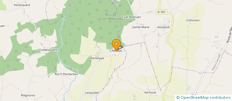 localisation de l'entreprise GPT FORESTIER COATMALLOUEN à KERPERT