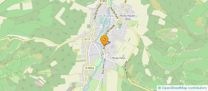 localisation de l'entreprise GPT FORESTIER DE CHARMIS à LES RICEYS
