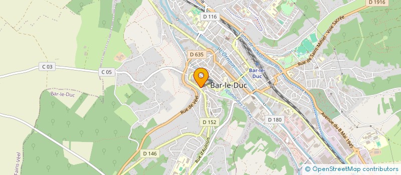 localisation de l'entreprise GPT FORESTIER DE LA VALLEE DE LA SAULX à BAR-LE-DUC