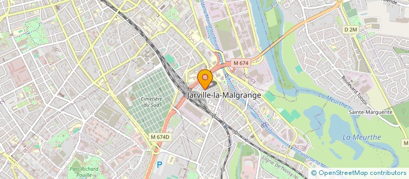 localisation de l'entreprise GPT FORESTIER DE MEURTHE ET BRUCHE  JARVILLE-LA-MALGRANGE