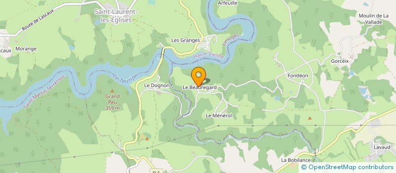 localisation de l'entreprise GPT FORESTIER DE POYCIBOT à SAINT-MARTIN-SAINTE-CATHERINE