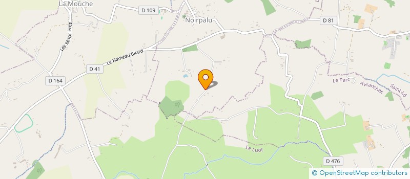 localisation de l'entreprise GPT FORESTIER DES BOIS DE LA LUCERNE  LA LUCERNE D'OUTREMER