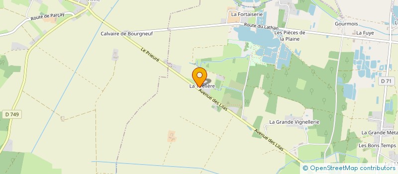 localisation de l'entreprise GPT FORESTIER DES LANDES DE BREVIANDE  AMBILLOU