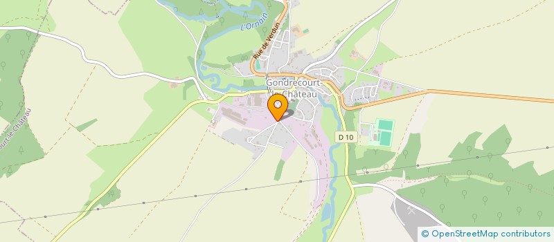 localisation de l'entreprise GPT FORESTIER DES ROUGES TERRES  GONDRECOURT-LE-CHATEAU