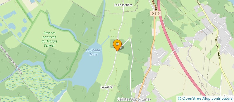 localisation de l'entreprise GPT FORESTIER DU BOIS PINCHELOUP  SAINTE-OPPORTUNE-LA-MARE