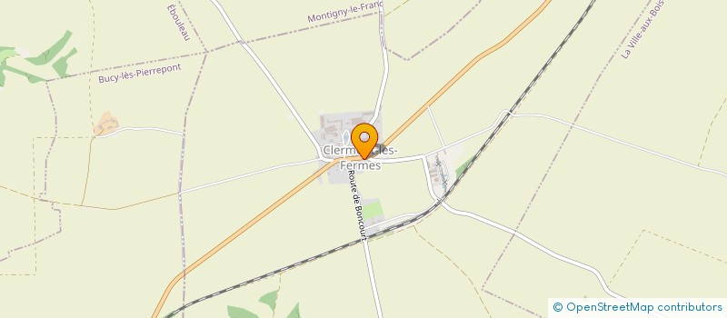 localisation de l'entreprise GPT FORESTIER DU CHENEAU DU THIN  CHAOURSE