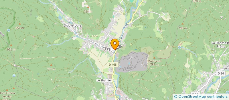 localisation de l'entreprise GPT FORESTIER DU FRITE à LEPUIX