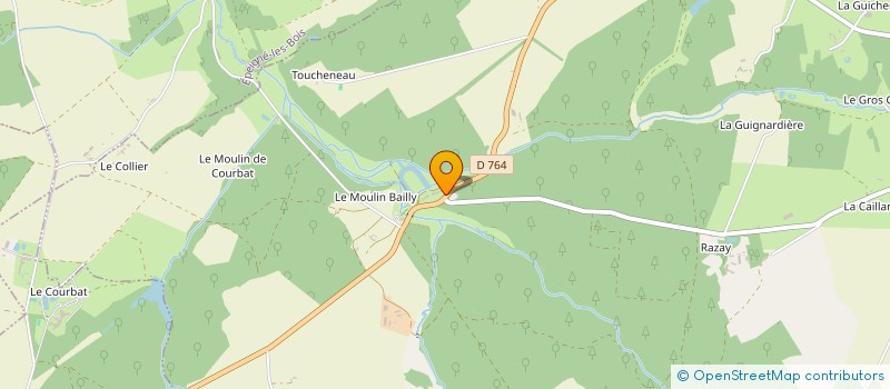 localisation de l'entreprise GPT FORESTIER DU GRAND BIARD  CERE-LA-RONDE