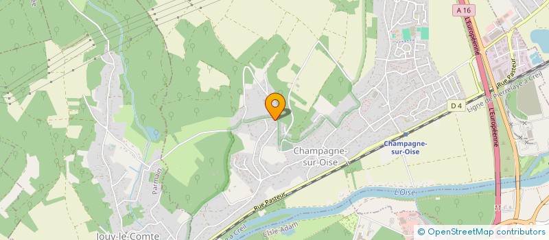 localisation de l'entreprise GPT FORESTIER FORET DE MENESQUEVILLE  ERAGNY