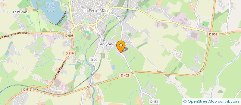 localisation de l'entreprise GPT FORESTIER SENTIERS OMBRAGES à MAGNY-LE-DESERT