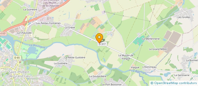 localisation de l'entreprise GPT INTERCOM DEFENSE ORGANISM NUISIBLE  LA LIMOUZINIERE