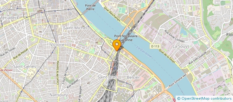 localisation de l'entreprise GPT INTERPR REG PROMO PERSON HANDICAPEES  BORDEAUX