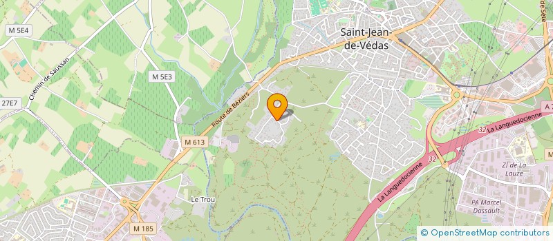 localisation de l'entreprise GPT INVEST  SAINT-JEAN-DE-VEDAS