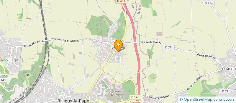 localisation de l'entreprise GPT MA LICORNE à RILLIEUX-LA-PAPE