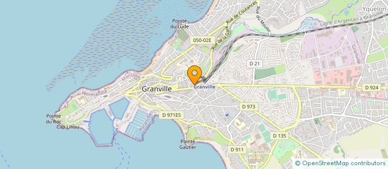 localisation de l'entreprise GPT MEDICAL DRS HUREL PERRIN DEBEAUCHE PONTOIZEAU REGNAULT à GRANVILLE