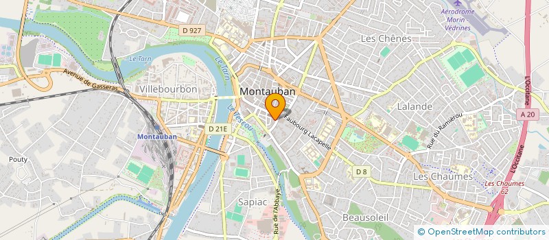localisation de l'entreprise GPT MISE EN MARCHE DU TARN ET GARONNE à MONTAUBAN