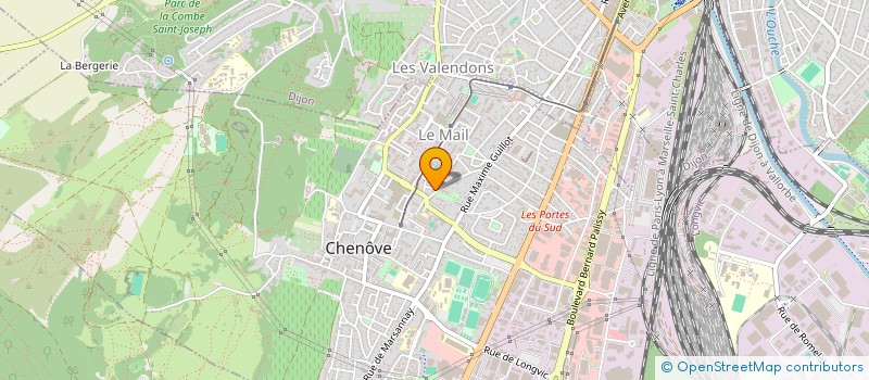 localisation de l'entreprise GPT ORGANIS OPERAT SECURITE TRANSPORTS  CHENOVE