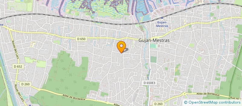 localisation de l'entreprise GPT OSTREICULTEURS DE LA PASSERELLE  GUJAN-MESTRAS