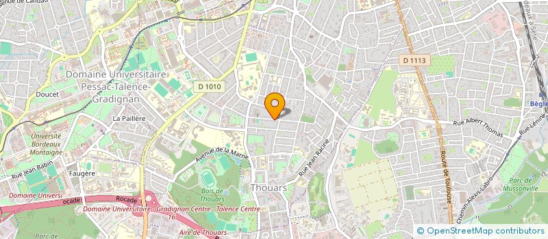 localisation de l'entreprise GPT PARENT CATHO ELEVE ENS PUB GIRONDE  TALENCE