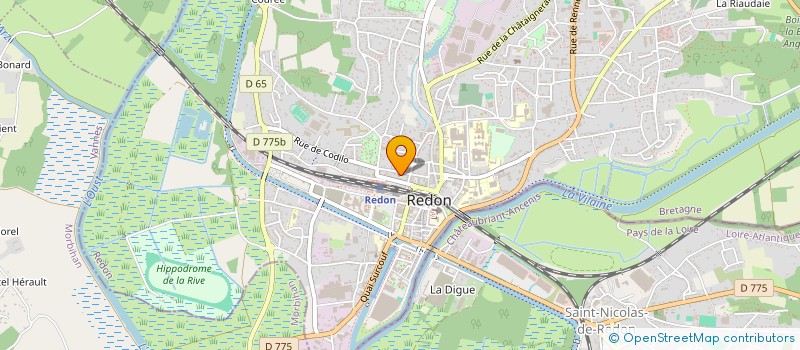 localisation de l'entreprise GPT PARENTS CATHOL ELEV LEP CES BEA BELL à REDON