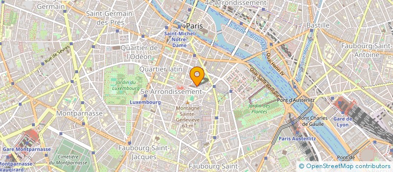 localisation de l'entreprise GPT PARENTS CATHOLIQUES ELEVES HENRI IV  PARIS