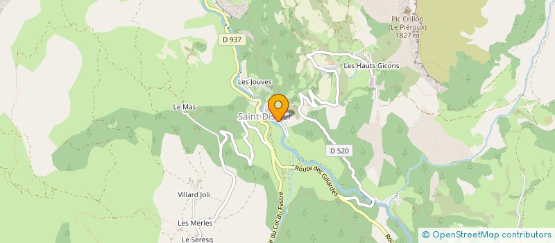 localisation de l'entreprise GPT PASTORAL ST ETIENNE EN DEVOLUY à DEVOLUY
