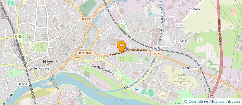 localisation de l'entreprise GPT PECHEURS SPORTIFS NIEVRE MORVAN à NEVERS