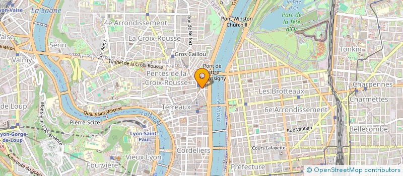 localisation de l'entreprise GPT POLE ENSEIGNEMENT DE LA PRESQU'ILE à LYON