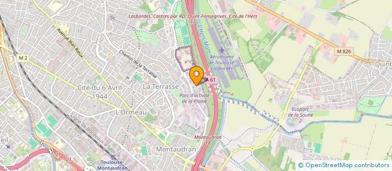 localisation de l'entreprise GPT PROF DES METIERS DU PATRIMOINE à TOULOUSE