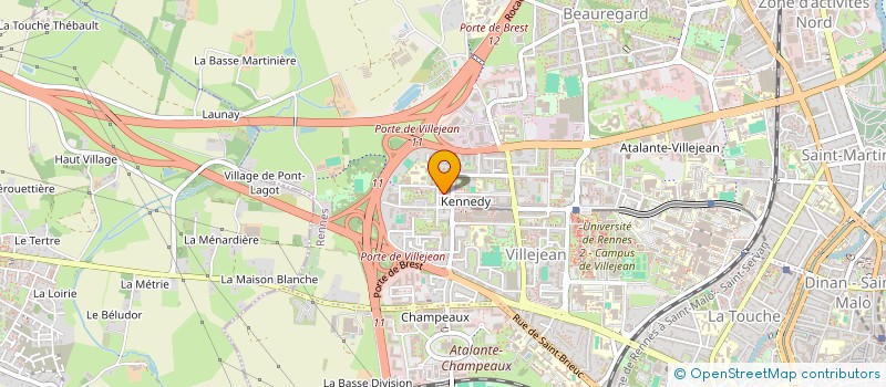 localisation de l'entreprise GPT PROF ETUDES ACTIONS ECON FINANCIERES à RENNES