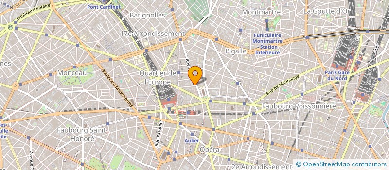 localisation de l'entreprise GPT TAU à PARIS