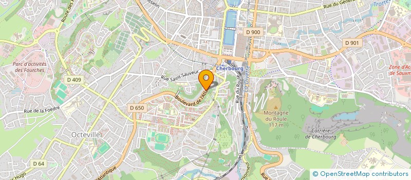 localisation de l'entreprise GPT TECH VETERINAIRE DE LA MANCHE  CHERBOURG-EN-COTENTIN