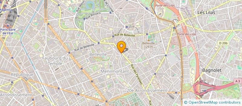 localisation de l'entreprise GPT TECHNIQUE EQUIPEM SECURITE ROUTIERE  PARIS